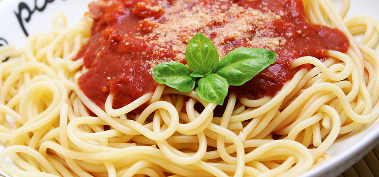 Bild: Spaghetti Napoli